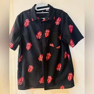 Quiksilver Black and Red Patter